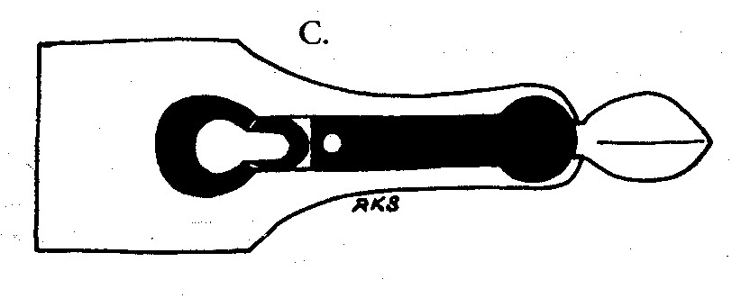 Type 1 lever cap with banjo spring